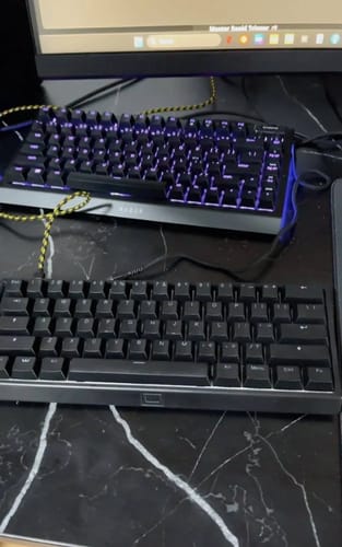 Customer photo review of Wooting 60HE+ Analog Keyboard ANSI Take Control