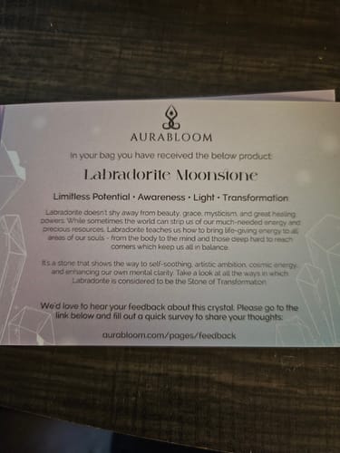 Customer photo review of VIP Crystal Club ~ Monthly Crystal Tester