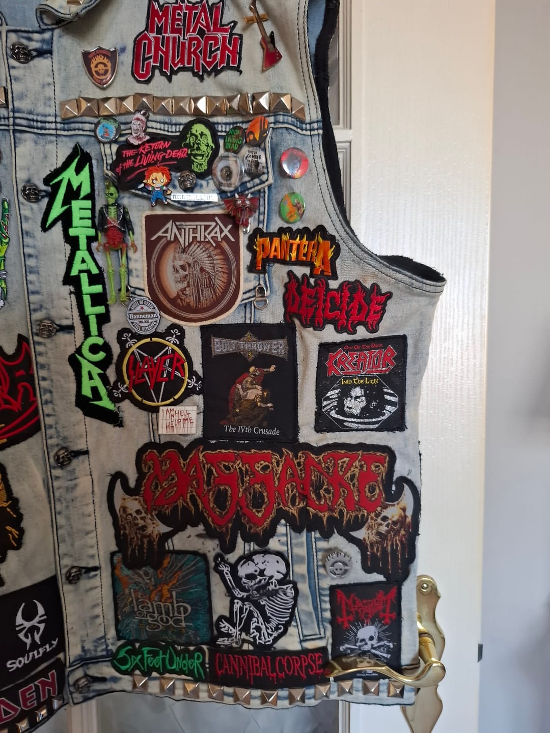 Customer photo review of Megadeth - No More Mr. Nice Guy - Patch