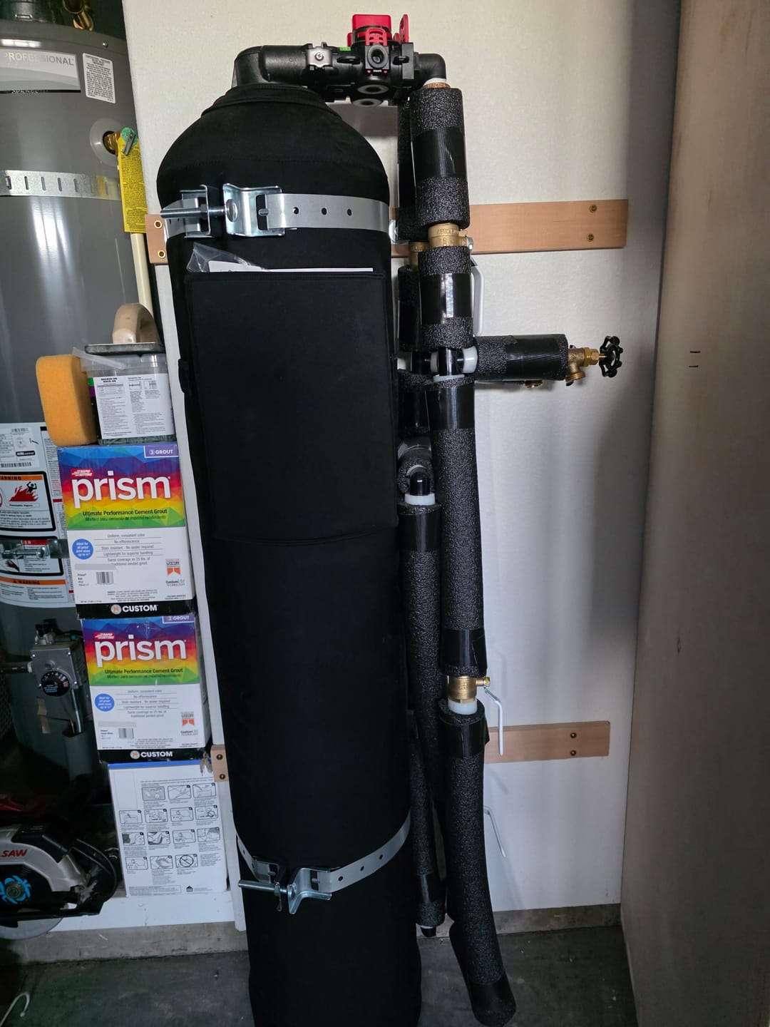 Customer photo review of SoftPro Whole House Chlorine+ & Fluoride Filter (Catalytic + Bone Char Carbon Filter)