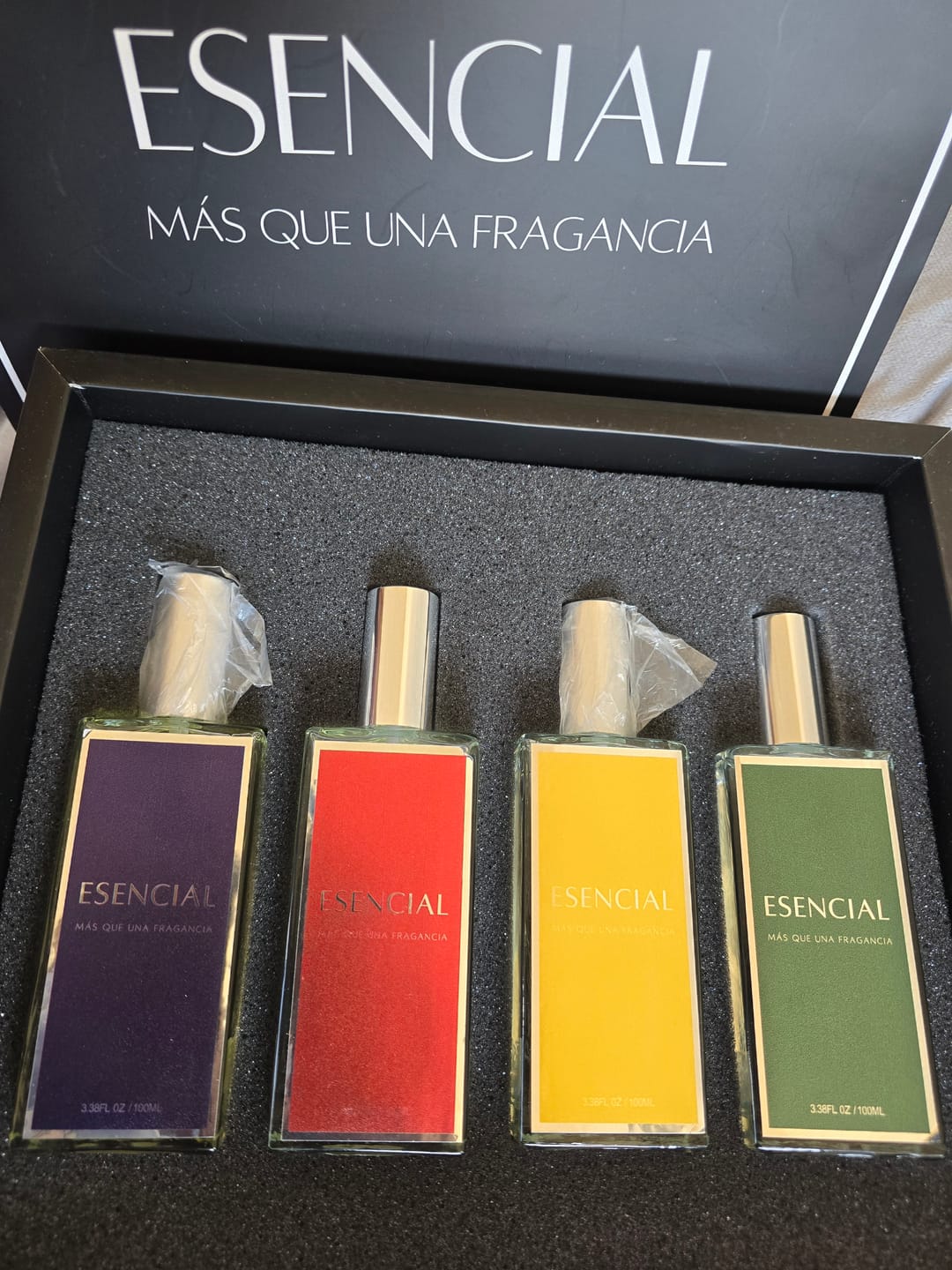 Customer photo review of Set "Más Vendidos Mujer" 4 Perfumes