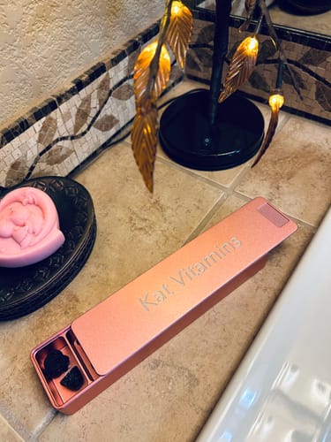 Customer photo review of Weekly Vitamin XL Case