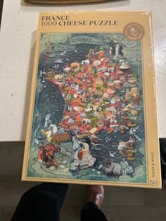 Customer photo review of Cheese Puzzle - France