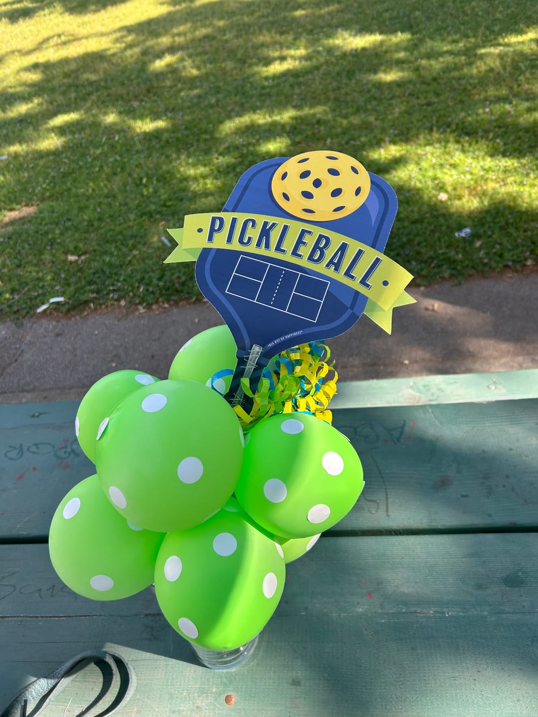 Customer photo review of Courtside Tennis & Pickleball Gift Card