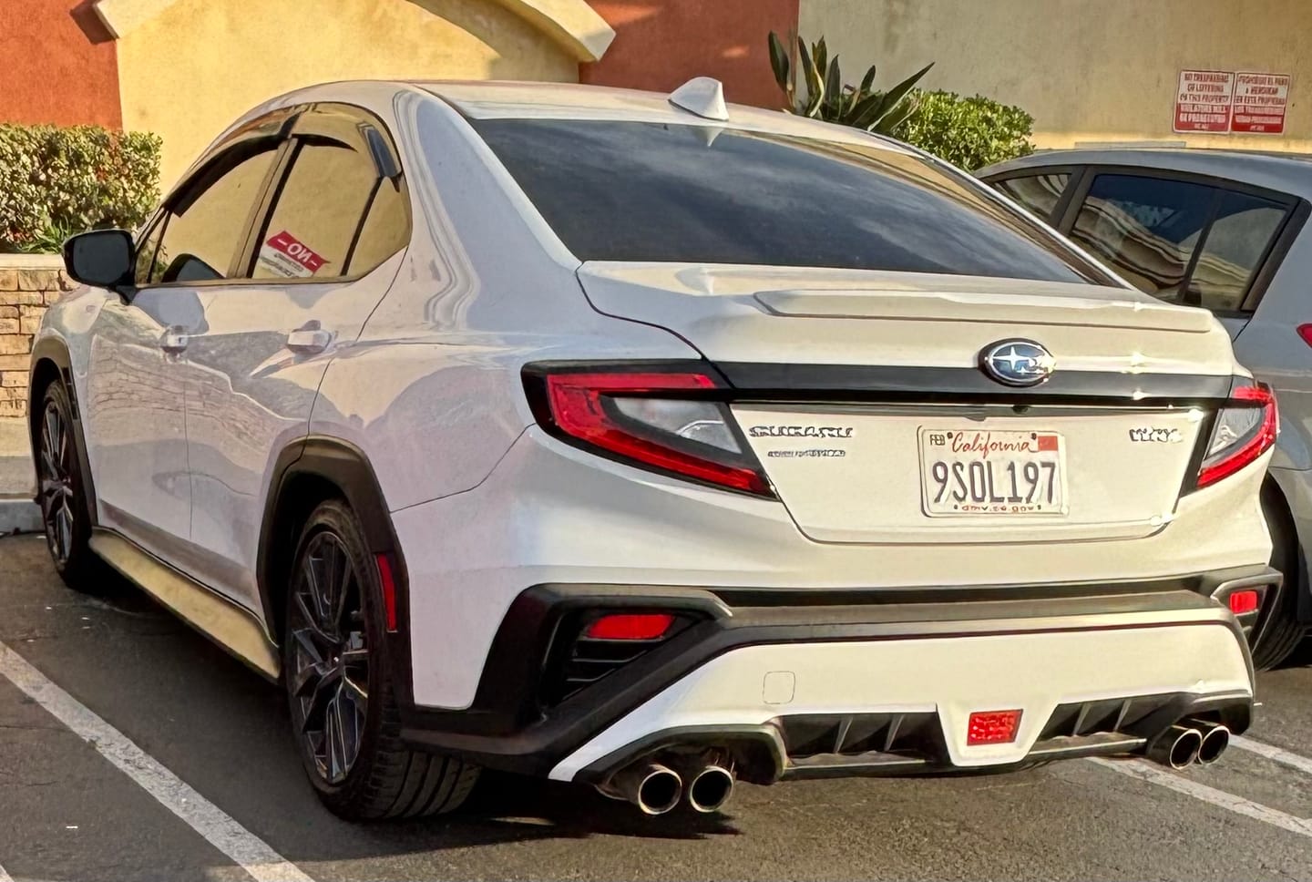 Customer photo review of 2011-24 Subaru WRX & STi F1 Rear Fog Lights
