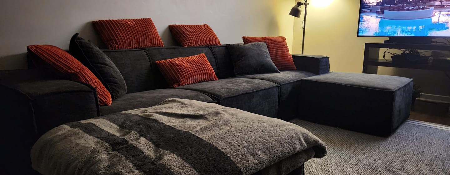 Customer photo review of M1 Ottoman Sofa Seat