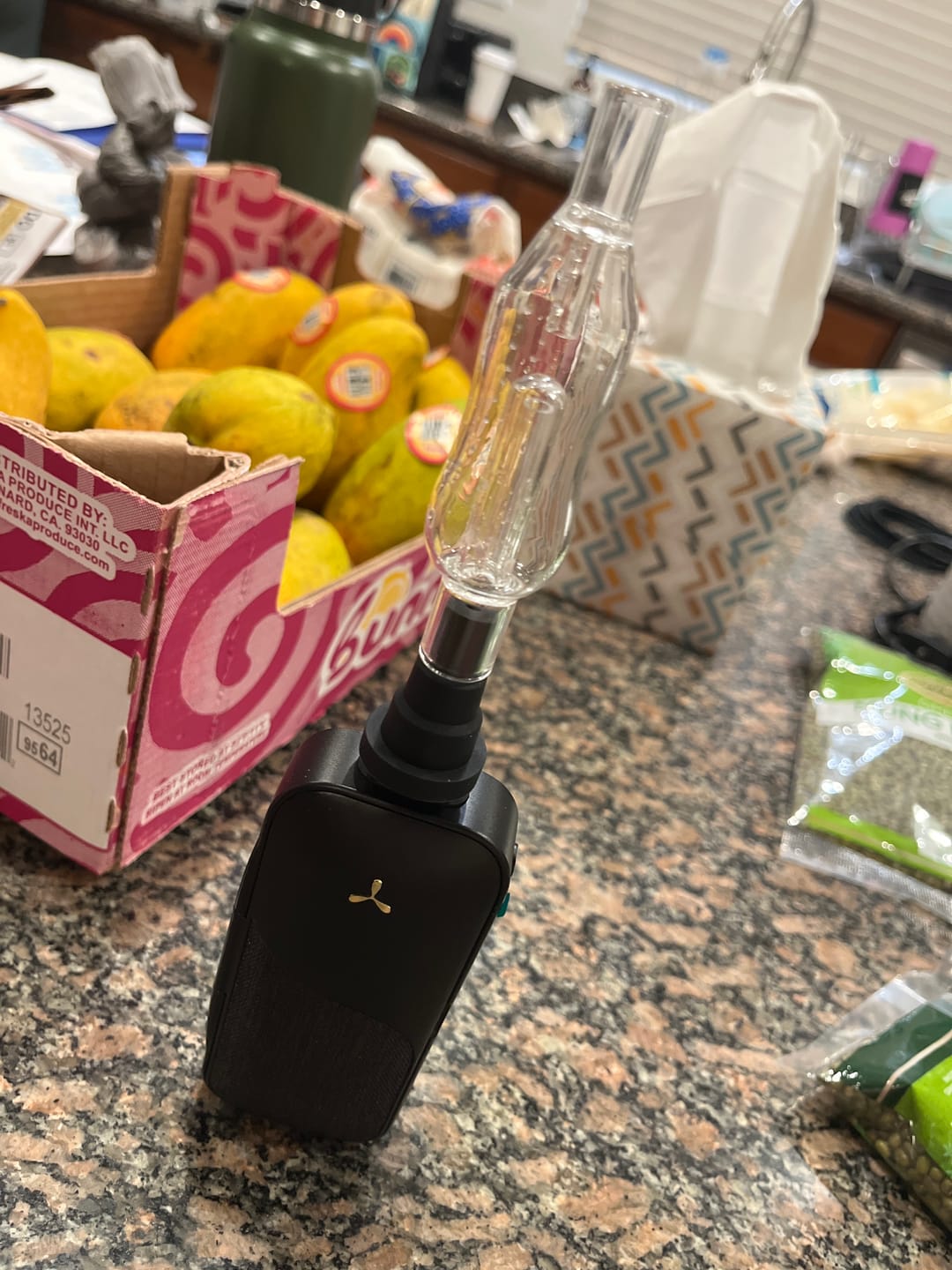 Customer photo review of Glass Water Bubbler + Silicone Adapter for all Legacy and X models