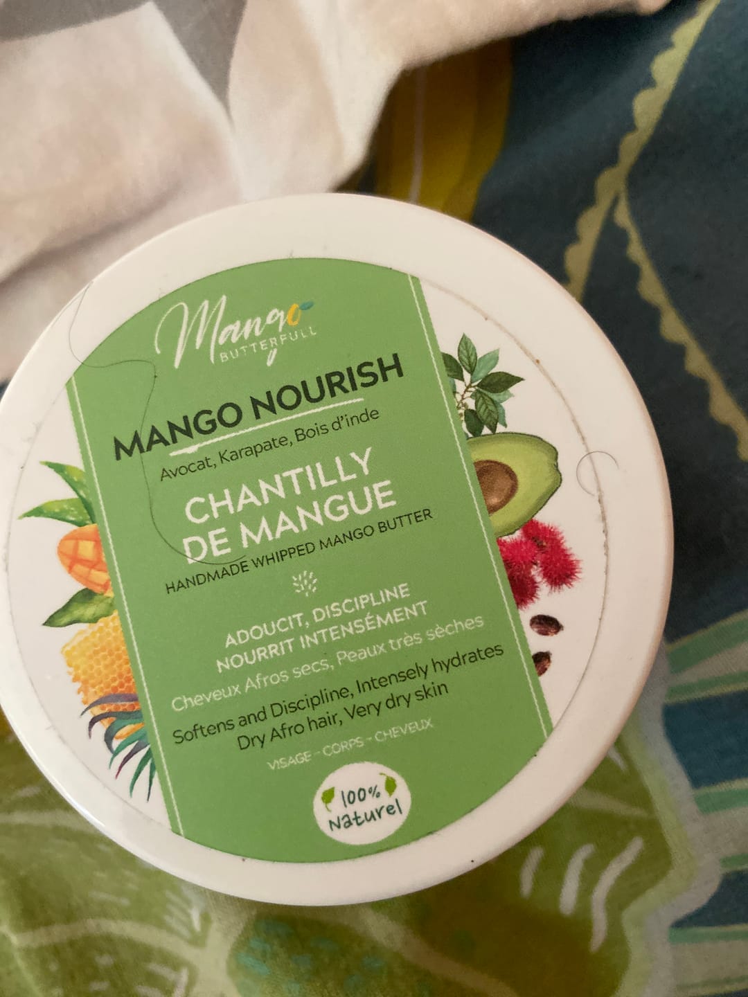Customer photo review of Chantilly de Mangue NOURISH