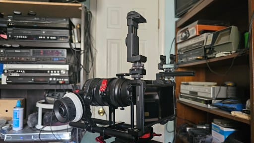 Customer photo review of Side Handle + L-Mount for Beastcage