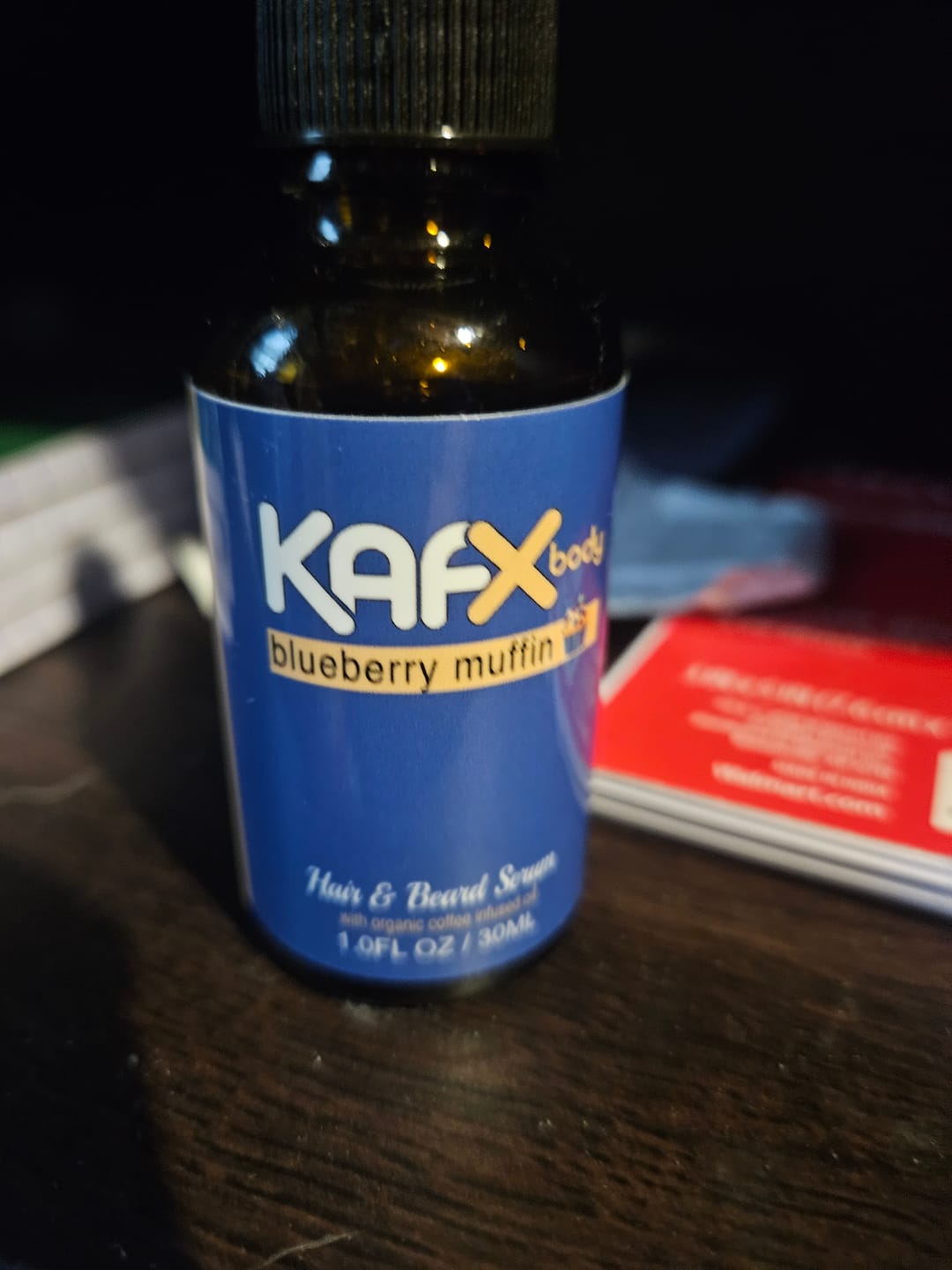 Customer photo review of KAFX Body 3 Pack of our Beard/Hair Oil