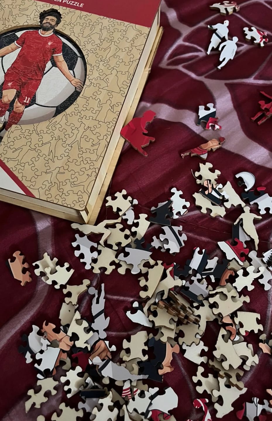 Customer photo review of Mohamed Salah - Wooden Puzzle
