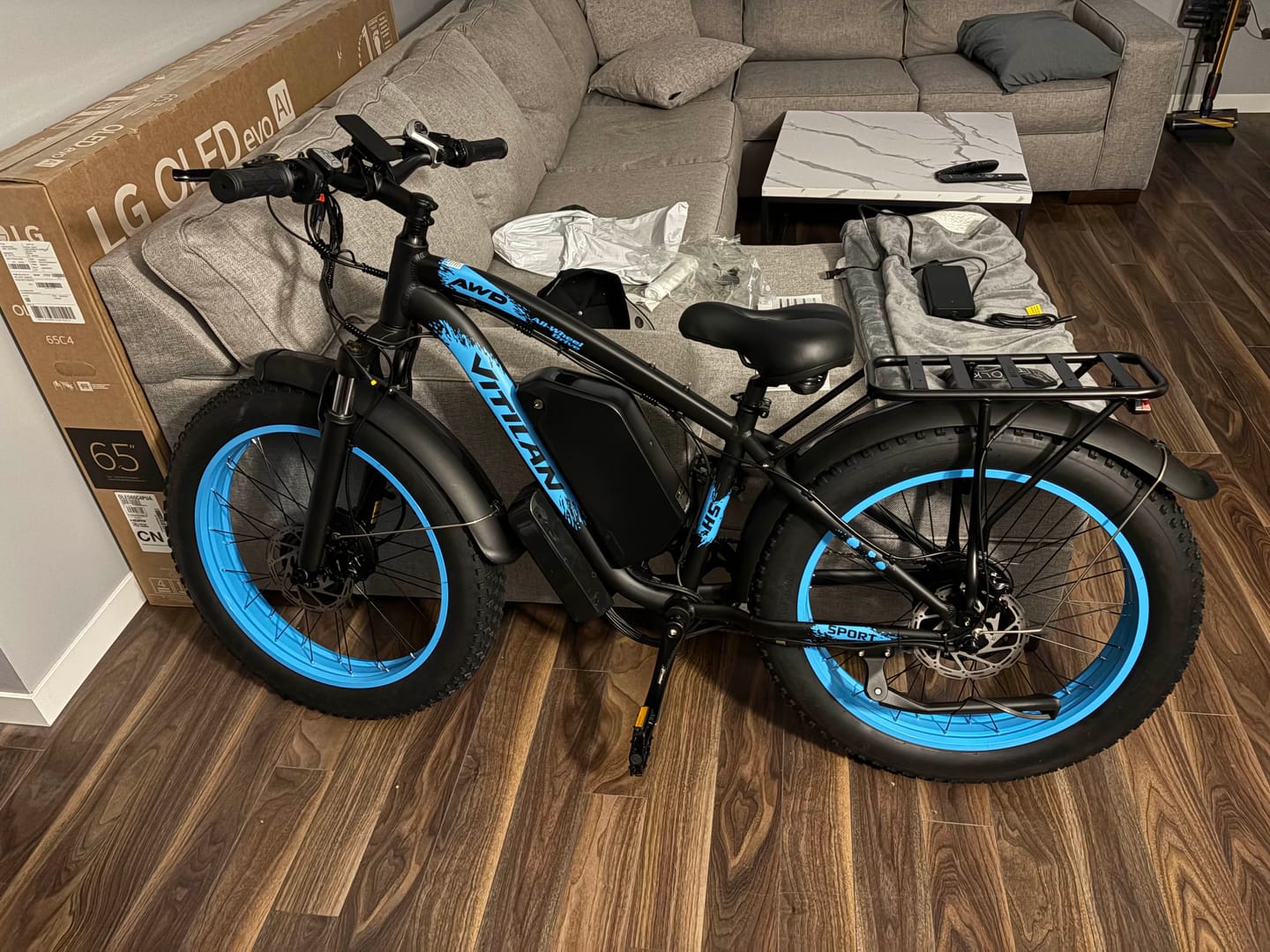 Customer photo review of Vitilan H5 Dual Motor Fat Tire Electric Bike