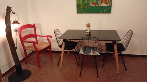 Customer photo review of Mesa Comedor Eames Rectangular 120x80 Calidad Premium