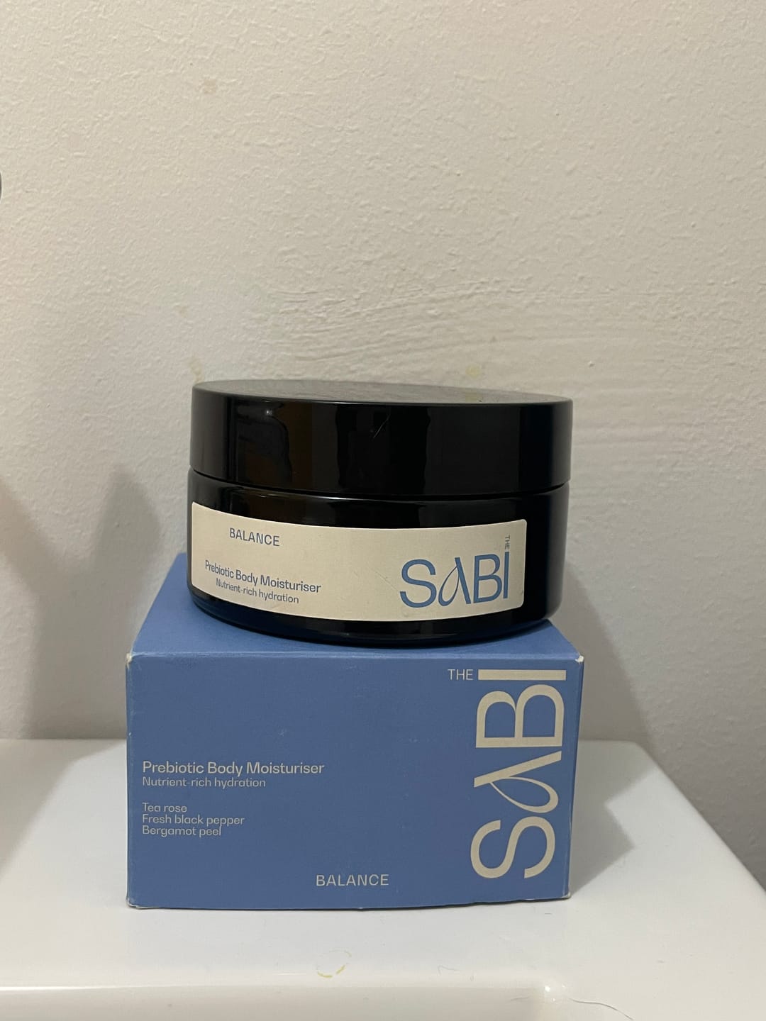 Customer photo review of Prebiotic Body & Face Cream