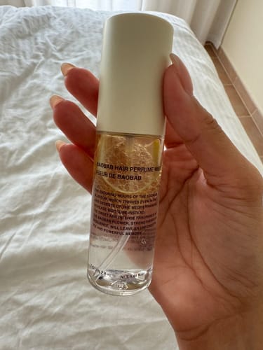 Customer photo review of Baobab Hair Purfume Mist 50ml
