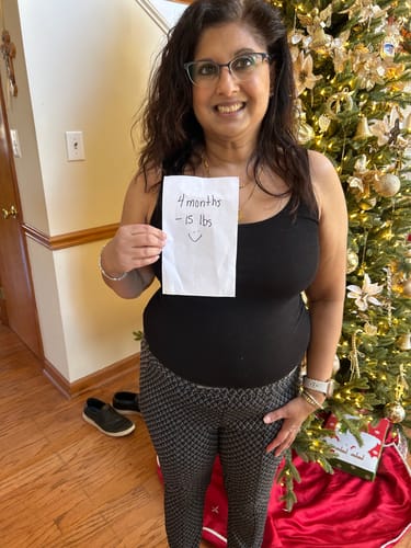 Customer photo review of Semaglutide Weight Loss Program