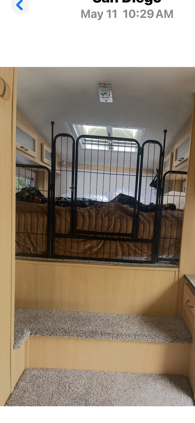Customer photo review of Homeplus Dog Playpen for Indoor Use