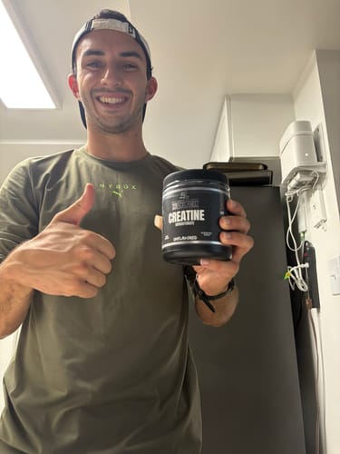 Customer photo review of CREATINE MONOHYDRATE