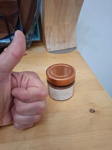 Customer photo review of Pâte à tartiner Noisette du Piémont IGP Chocolat Noir Croustillant
