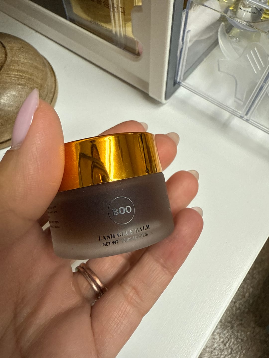 Customer photo review of Glue Balm