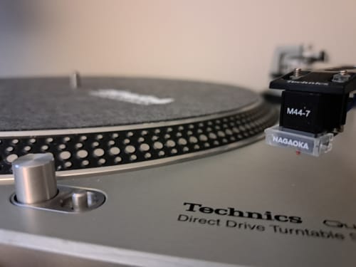 Customer photo review of Nagaoka DJ-44G Replacement Stylus for Shure M44G/M44-7 Cartridge