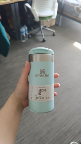 Customer photo review of Stanley The Aerolight Transit Mug Mavi 0.35L