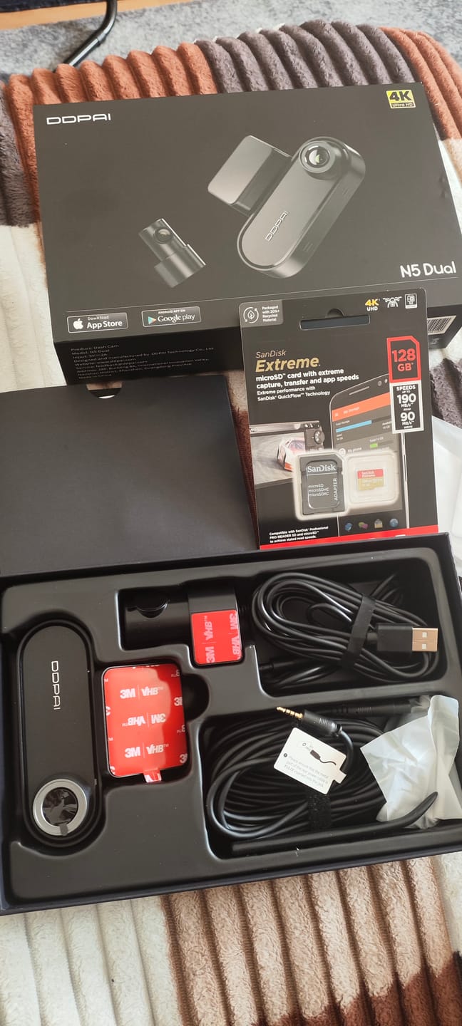 Customer photo review of N5 Dual 2026 4K Dash Cam