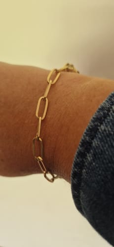 Customer photo review of Essential Paperlink Eternity Bracelet