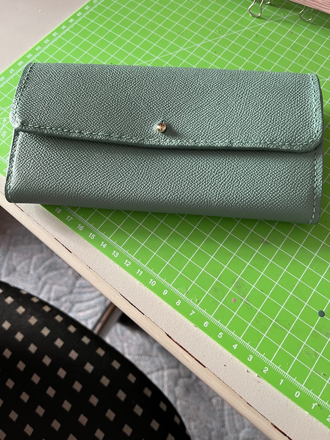 Customer photo review of DIY-Box: The Flap Wallet