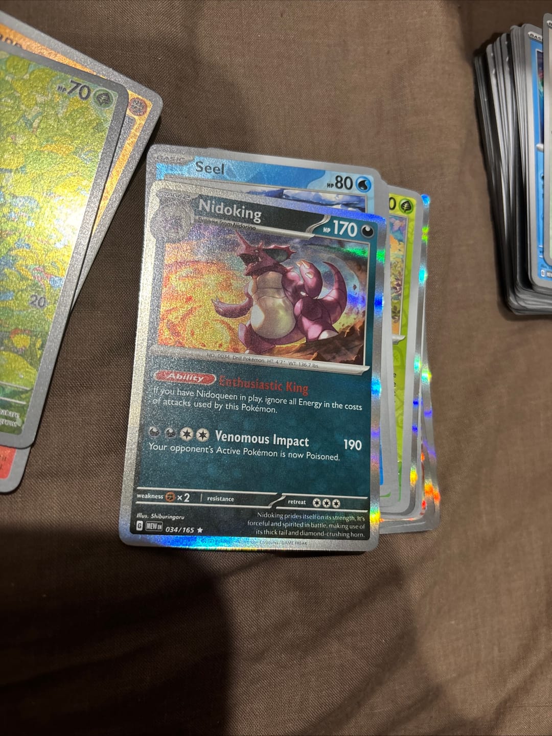 Customer photo review of Pokemon TCG Scarlet & Violet 151 6 Pack Booster Bundle