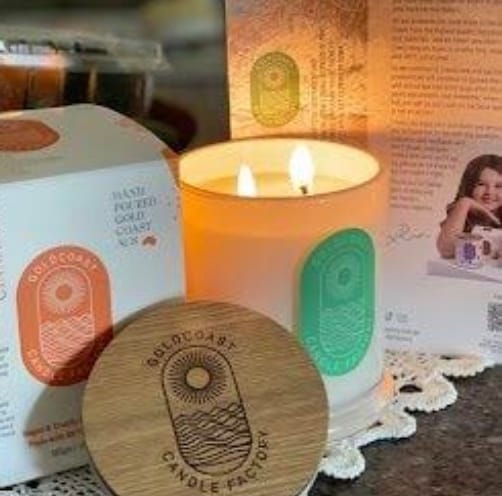 Customer photo review of Coconut Lime Candle 380g