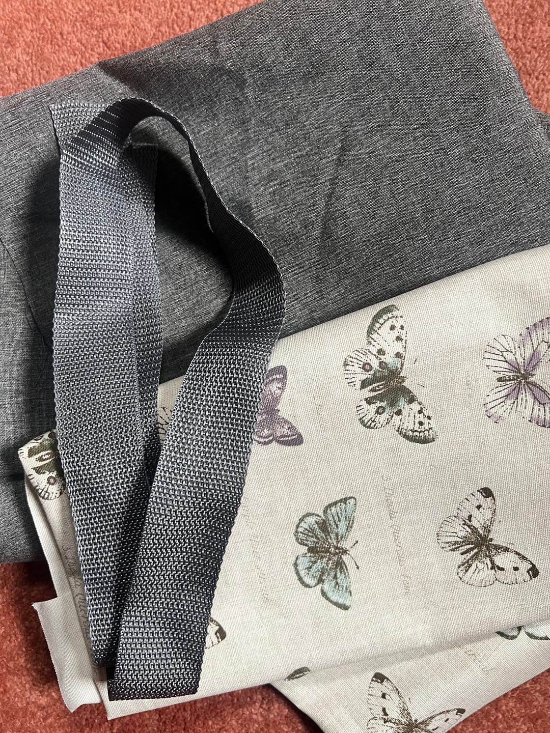 Customer photo review of Plain Webbing/Bag Strap