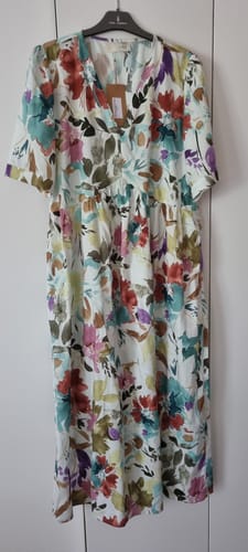 Customer photo review of Robe Edonie - satin de coton aquarelle