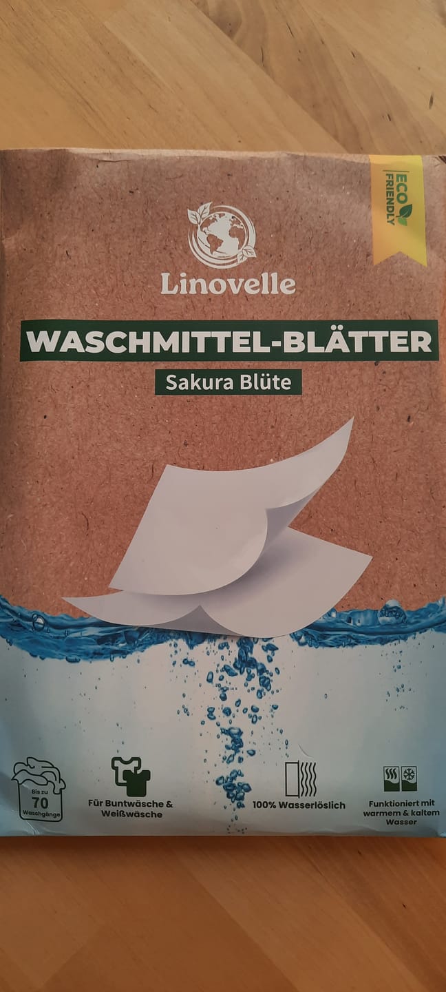 Customer photo review of Waschmittelblätter + 35 Extra GRATIS Wäschen
