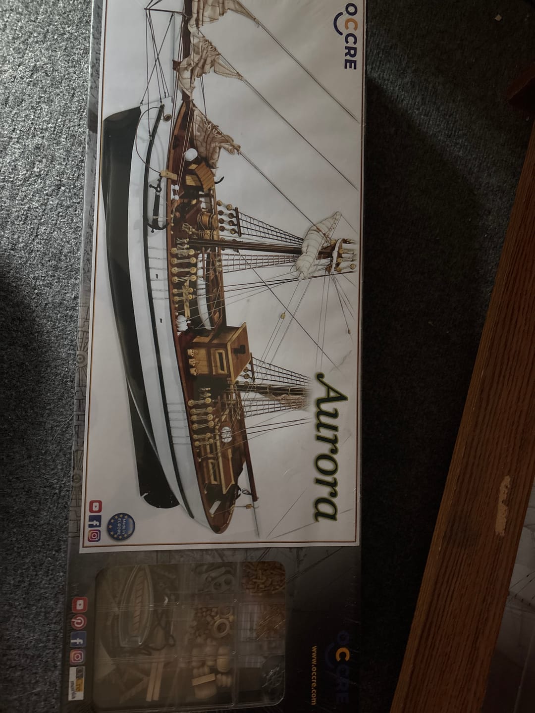 Customer photo review of Maqueta Barco Aurora
