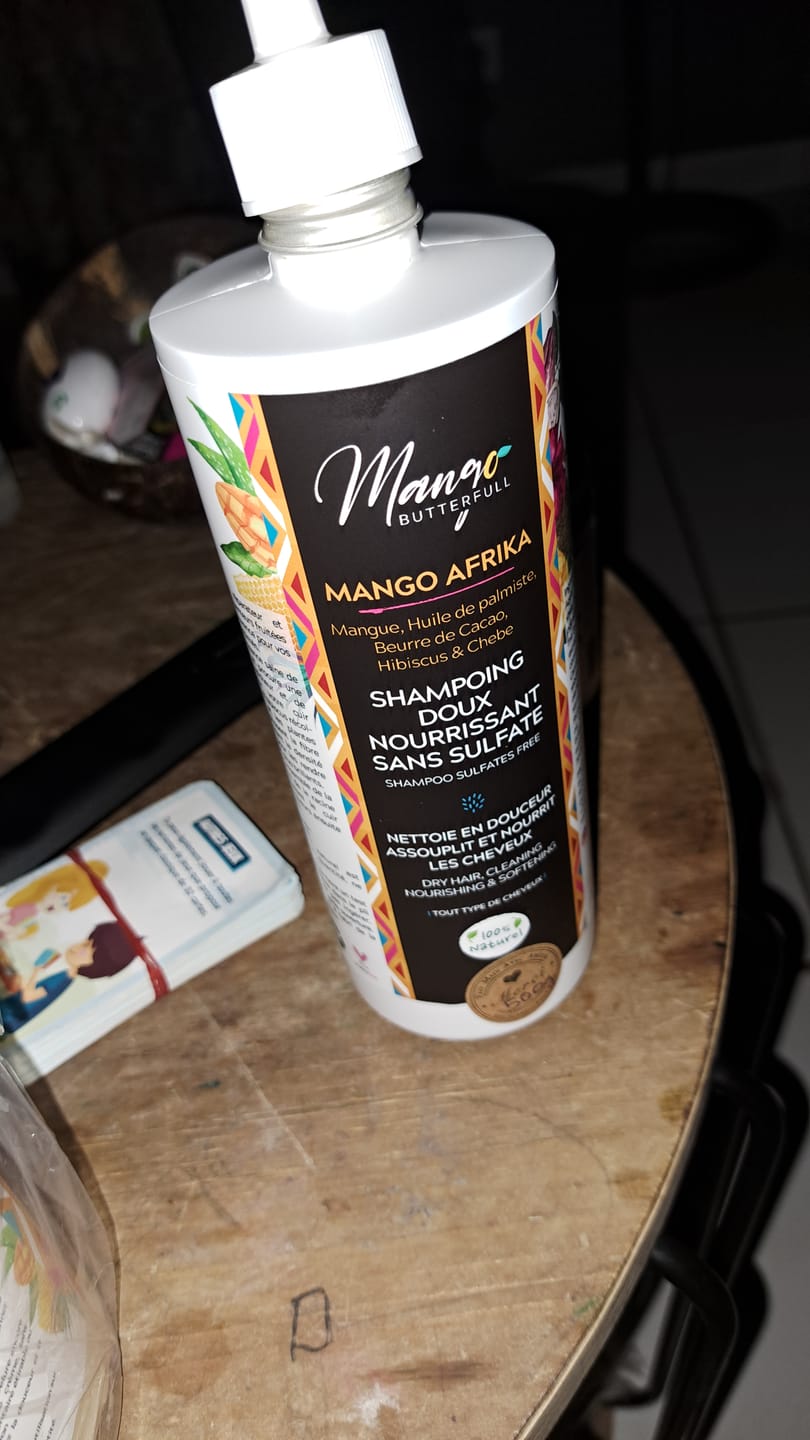 Customer photo review of Crème hydratante et démêlante  2 en 1  - MANGO AFRIKA