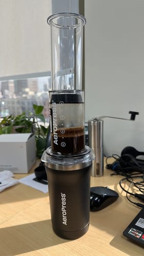 Customer photo review of Aeropress Go Plus Black + Accesorios y Filtros