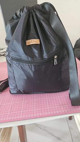 Customer photo review of FITA ACETINADA 30MM COR PRETO 1 METRO