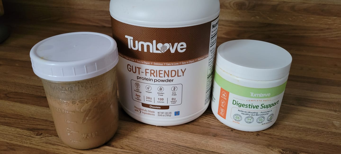 Customer photo review of Daily Digestive Support Powder