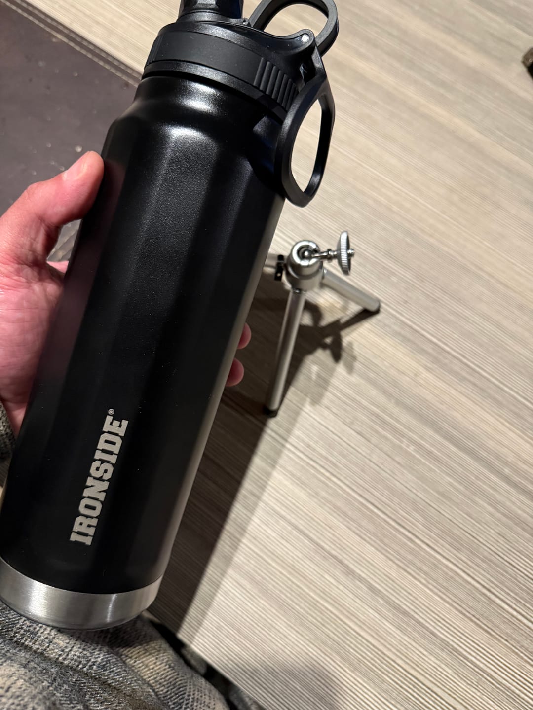 Customer photo review of Botella de Agua Térmica IRONSIDE