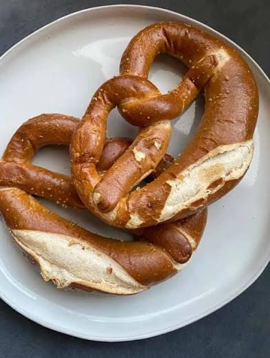 Customer photo review of XL Oktoberfest Pretzels (4 pack)