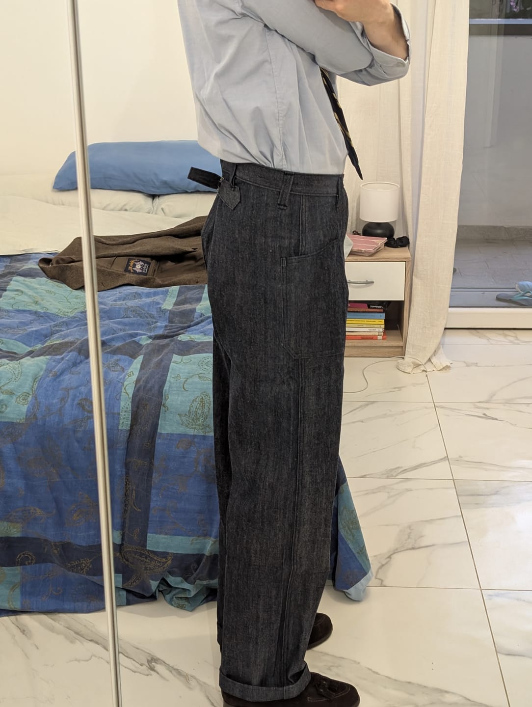 Customer photo review of 1917 US Navy 1st Denim Pants