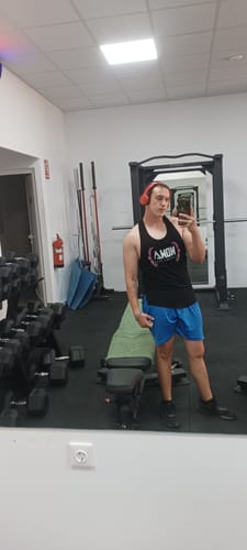 Customer photo review of Lifting Club Stringer -  Black