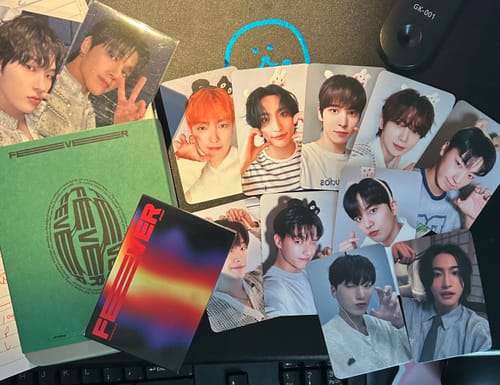 Customer photo review of ATEEZ [ZERO : FEVER EPILOGUE] DIARY VER. (FIGURE VER.)(+Online Benefit)