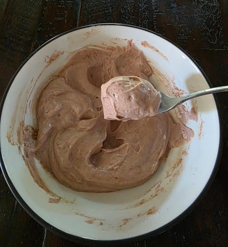 Customer photo review of Gourmet Whey Protein Powders Subscription