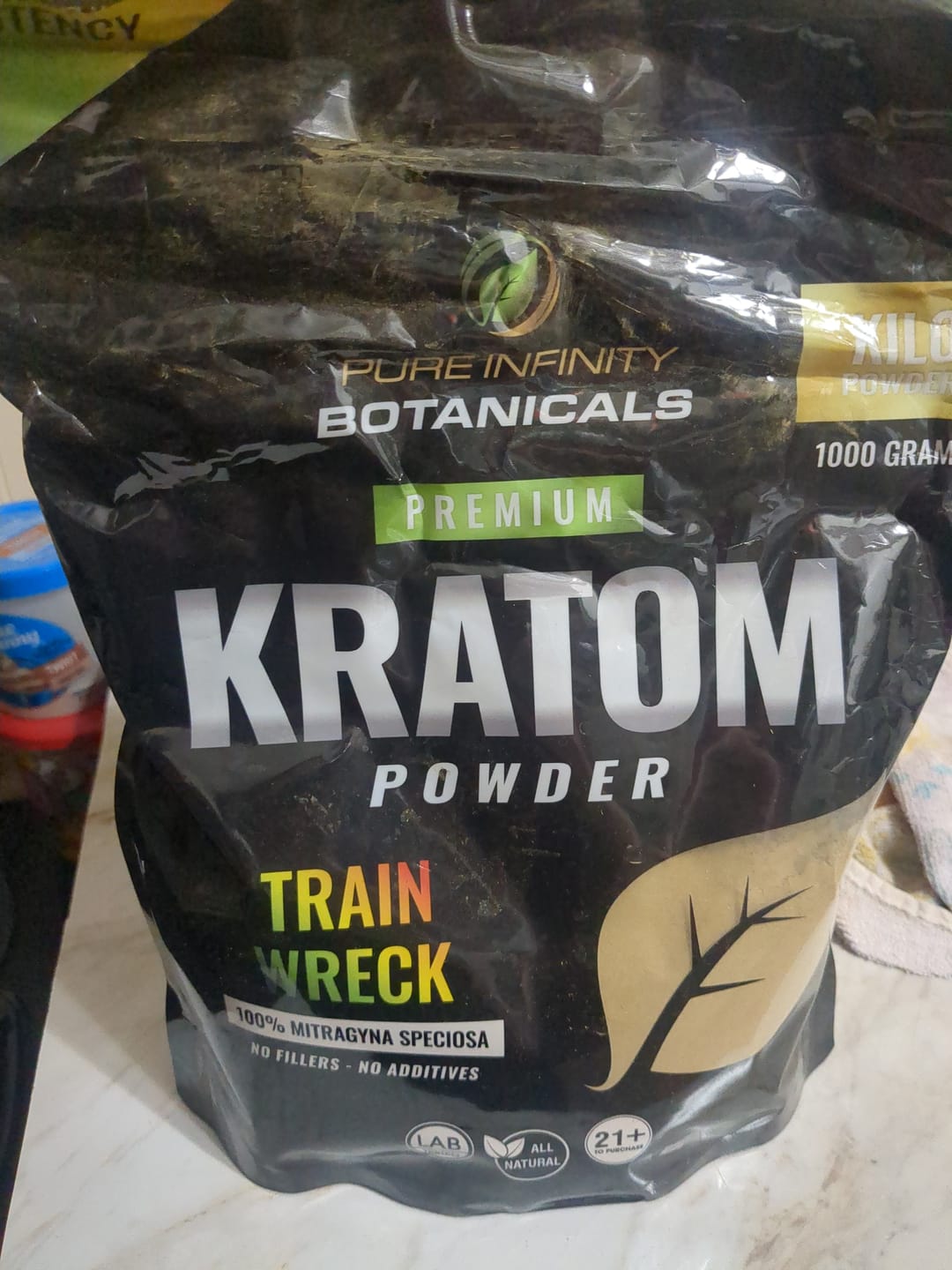 Customer photo review of PIB Powder Trainwreck