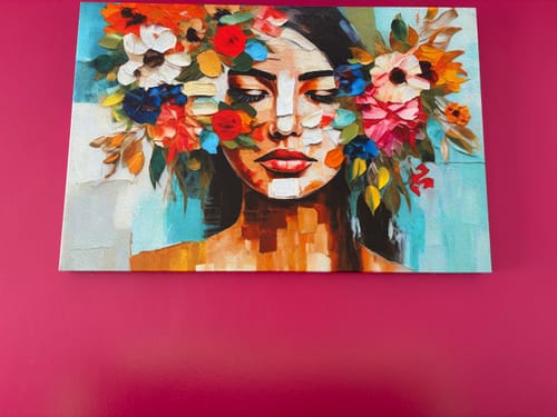 Customer photo review of MAIDEN FLEUR CANVAS