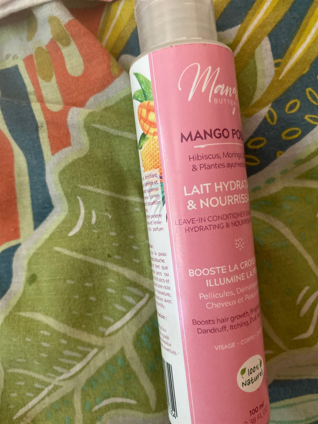 Customer photo review of Lait hydratant et nourrissant - POUSS