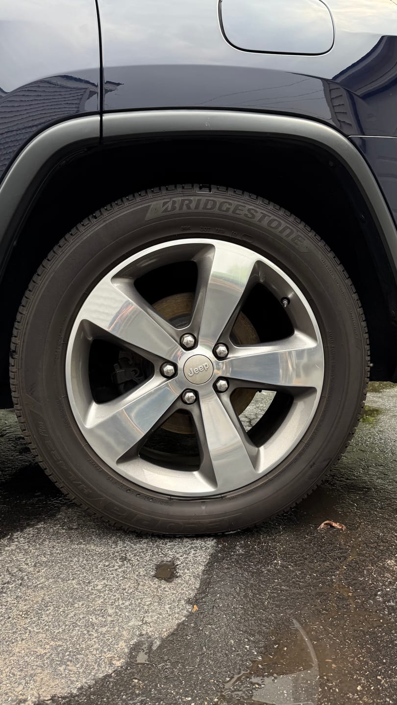 Customer photo review of Spiked Valve Stem Caps