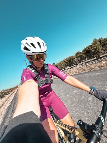 Customer photo review of LIFTTINT 2.X BIB SHORTS – PURPLE